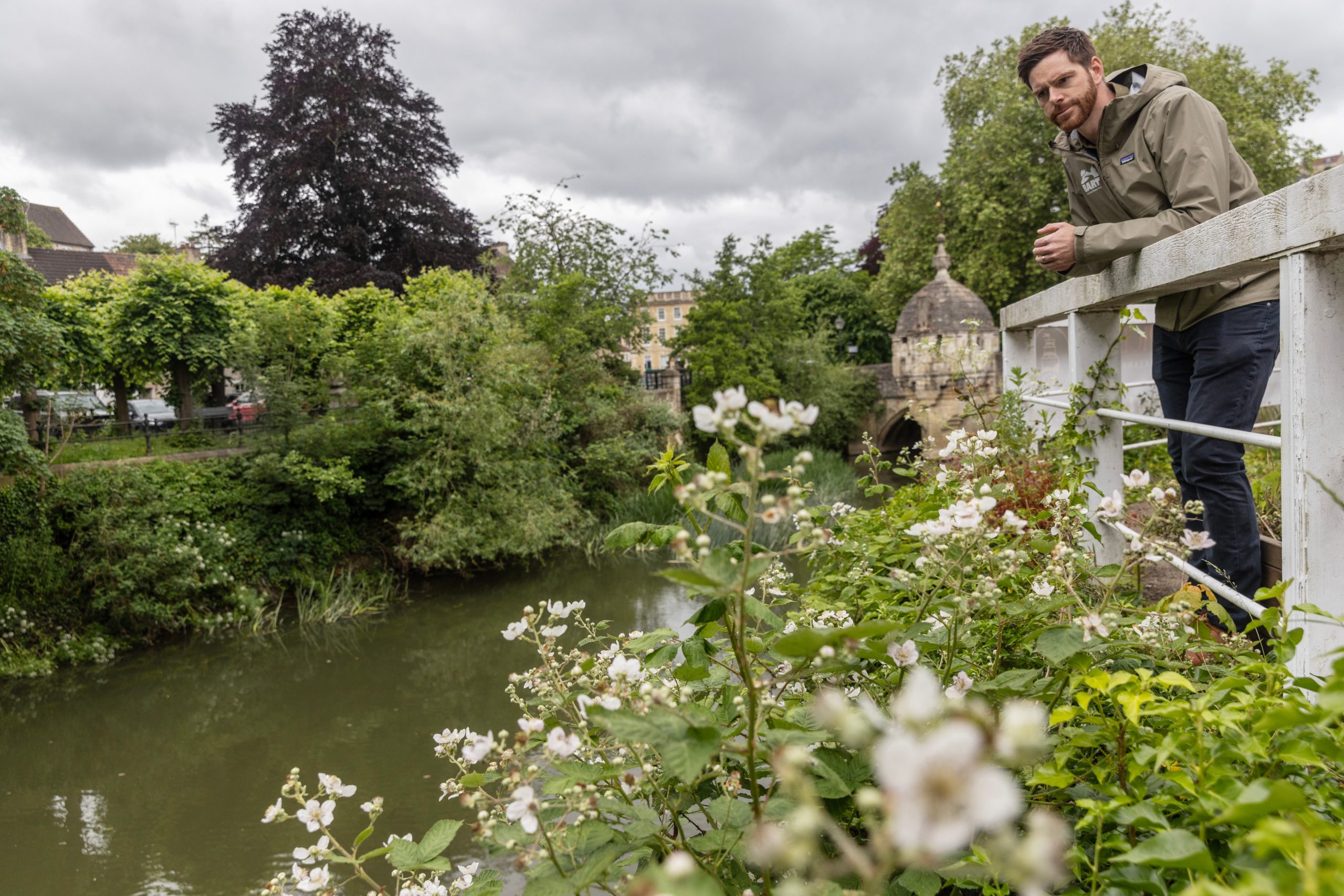 Simon Hunter, del Bristol Avon Rivers Trust, se preocupa de que como sociedad no estemos tomando en serio la amenaza de inundaciones cada vez más frecuentes